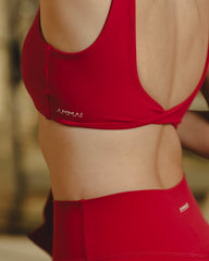 CHERRY RED SET SHORT