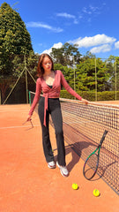 Ballet Wrap dusty rose