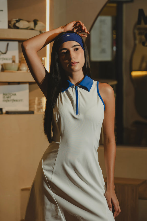 VESTIDO AMMAI BLUE WHITE