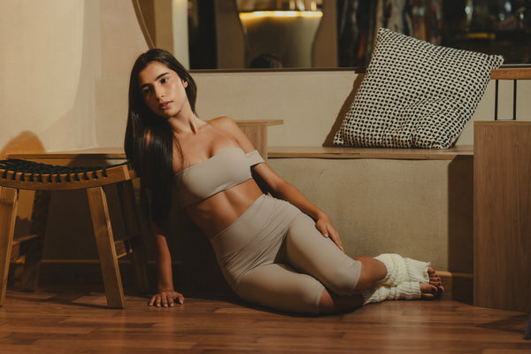 SET BASIC TOP CAPRI NUDE