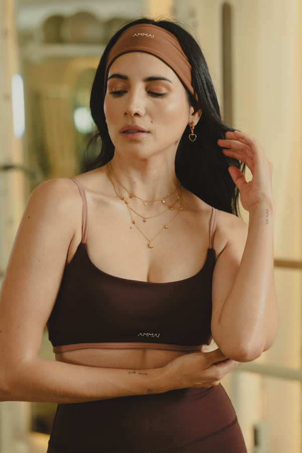 HEADBAND PERFORMANCE MOCCA