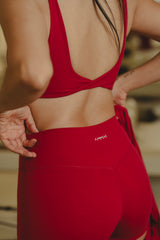 CHERRY RED SET SHORT