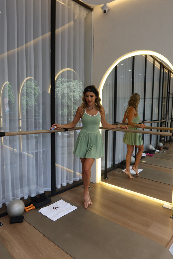 VESTIDO AMMAI MATCHA